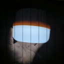 FOCO RECARGABLE SOLAR  5 HORAS NARANJA |HONG MAI| 