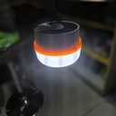 FOCO RECARGABLE SOLAR  5 HORAS NARANJA |HONG MAI| 