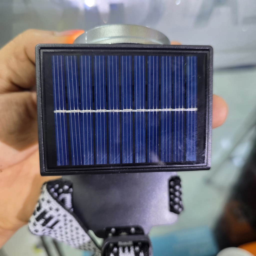 LINTERNA DE CABEZA SOLAR Y RECARGABLE |JN-589|