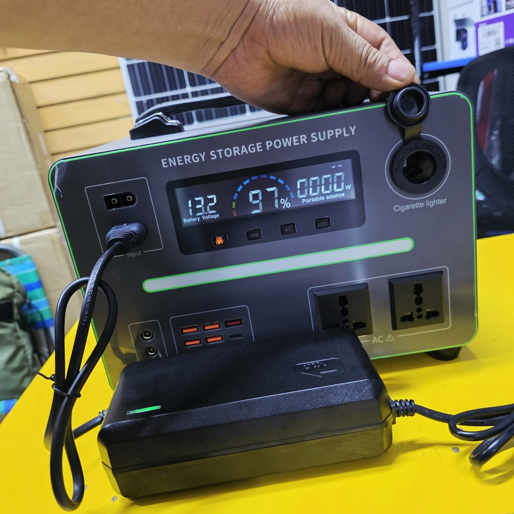 ESTACION DE ENERGIA PORTATIL DE 600W |YN30-600W|