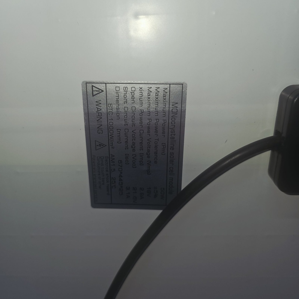 PANEL SOLAR 100W DE DOS PLIEGUES + CONTROLADOR DE CARGA PWM 10A |GFB-100W|