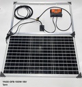 PANEL SOLAR 100W DE DOS PLIEGUES + CONTROLADOR DE CARGA PWM 10A |GFB-100W|