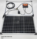 PANEL SOLAR 100W DE DOS PLIEGUES + CONTROLADOR DE CARGA PWM 10A |GFB-100W|