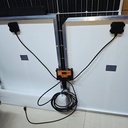PANEL SOLAR 200W DE DOS PLIEGUES + CONTROLADOR DE CARGA PWM 20A |GFB-200W| 