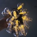 GUIRNALDA SOLAR  AMBAR 20 LUCES 5M |440586|