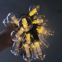 GUIRNALDA SOLAR  AMBAR 20 LUCES 5M |440586|