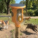 AHUYENTADOR SOLAR DE ANIMALES CON SIRENA 120 dB, ULTRASONIDO Y LUZ LED, CON SENSOR DE MOVIMIENTO |QSQ-188|