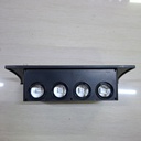 LUZ SOLAR DE PARED 8 LEDs RGB |BK-8RGB| 