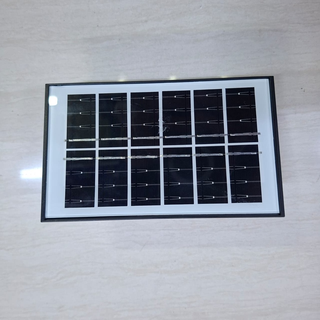 LUZ SOLAR DE PARED 6 LEDs RGB |BK-6RGB| 