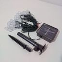 LUCES DE NAVIDAD SOLAR GOTAS DE AGUA BLANCO 5M - foto