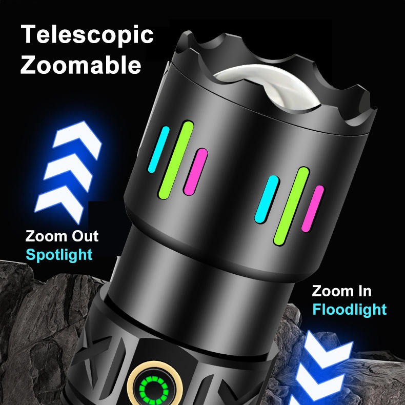 LINTERNA TACTICA GRANDE |P90|