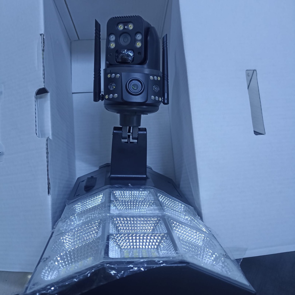 LUZ PASTORAL CON 2 CAMARA DE VIGILANCIA WIFI |LD001-W|
