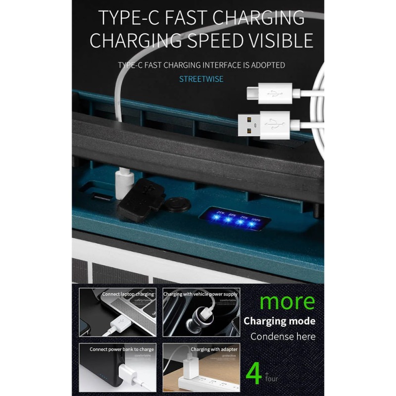 REFLECTOR CON PANEL SOLAR LANTUN 400W |XY11798|