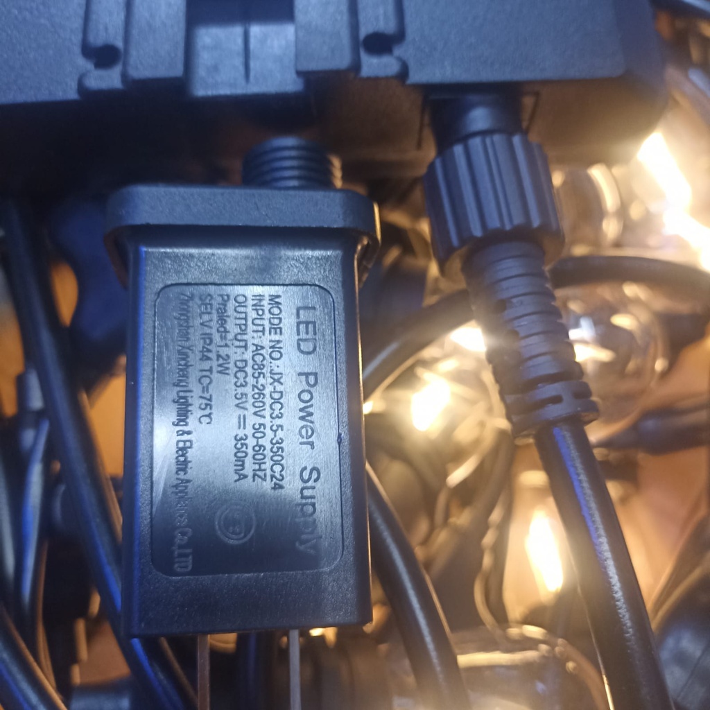 GUIRNALDA SOLAR Y ELECTRICA 10M -20 FOCOS |SF12147|