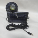LINTERNA SOLAR PARA CAMPING Y PANEL PARA CARGAR CELULAR |JB-968W|