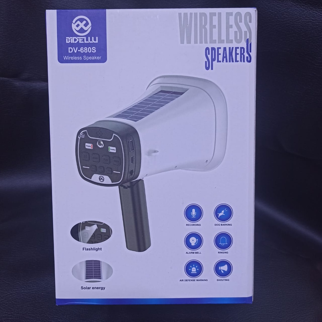 MEGAFONO SOLAR Y RADIO |OX1157|