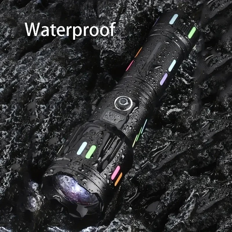 LINTERNA DE LUZ FUERTE Y ZOOM TELESCOPICO |EPC-96| 