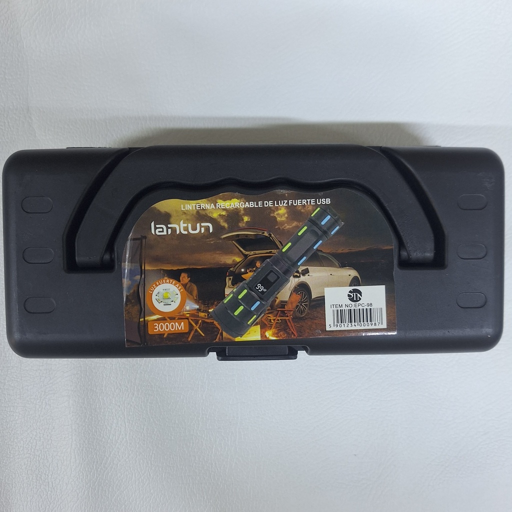 LINTERNA TACTICA MEDIANA DE LARGO ALCANCE |EPC-98|