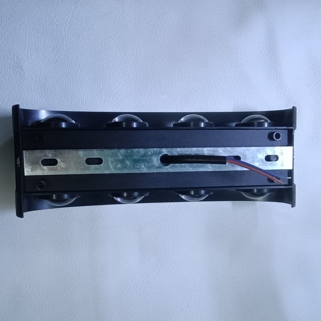 LAMPARA LED  DE PARED 8 LUCES AMBAR 8W |8W-WW|