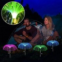 LUZ SOLAR ESTACA FLOR MEDUSA - Pack 2 unid.