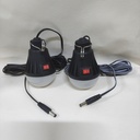 VENTILADOR CON PANEL SOLAR + FOCOS