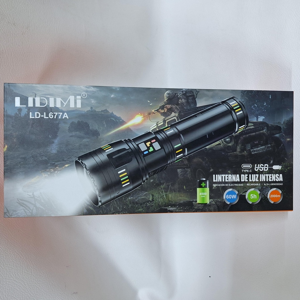 LINTERNA GIGANTE LIDIMI 60W |L677A|