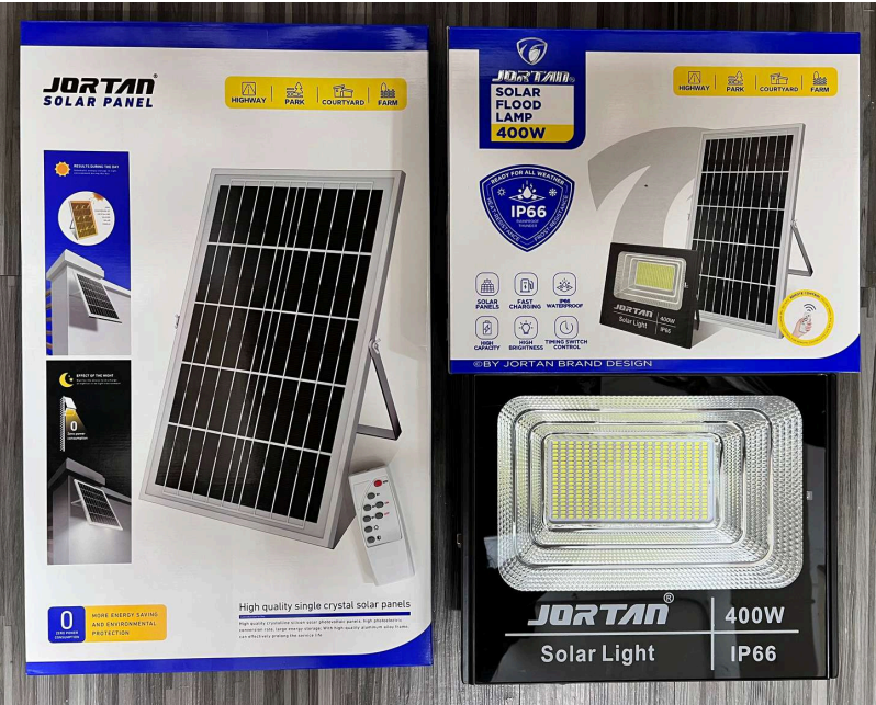 PANEL + REFLECTOR SOLAR 400W JORTAN |NAY-58|
