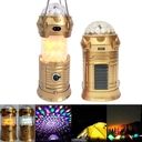 FAROL  PLEGABLE SOLAR EFECTO LLAMA MULTIFUNCION RGB +  |XY1027|