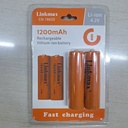 BATERIA DE LITIO RECARGABLE 1200mAh-- 18650|BY001|