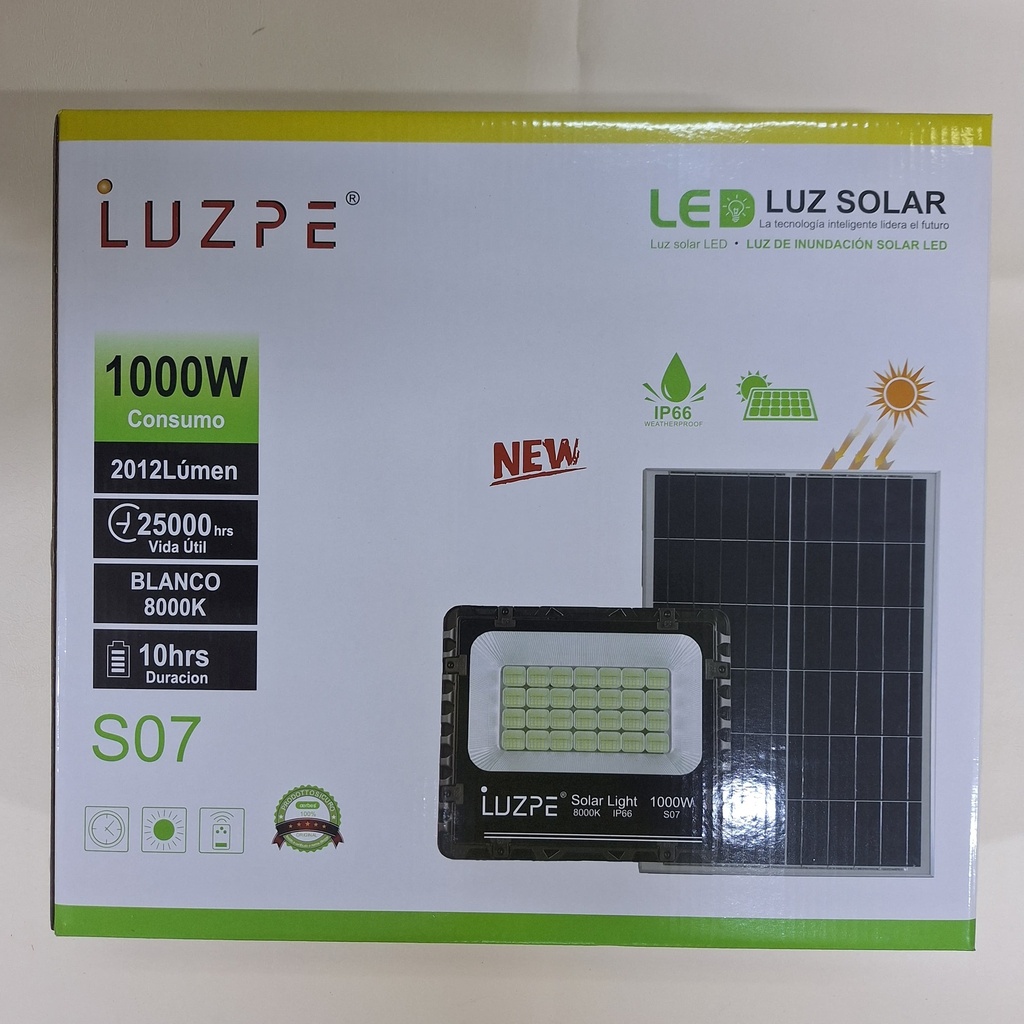 REFLECTOR SOLAR ACAMPANADO 1000W |066007|