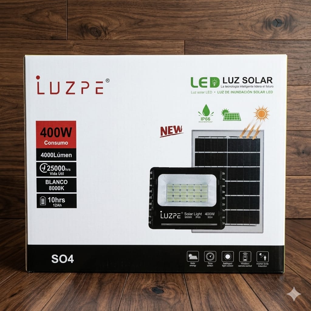 REFLECTOR SOLAR ACAMPANADO 400W |S04 90064|