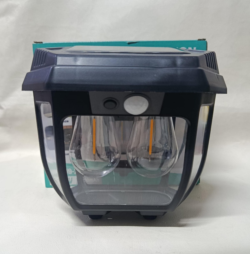 LAMPARA SOLAR 2 FOCOS |HW 669-2W|