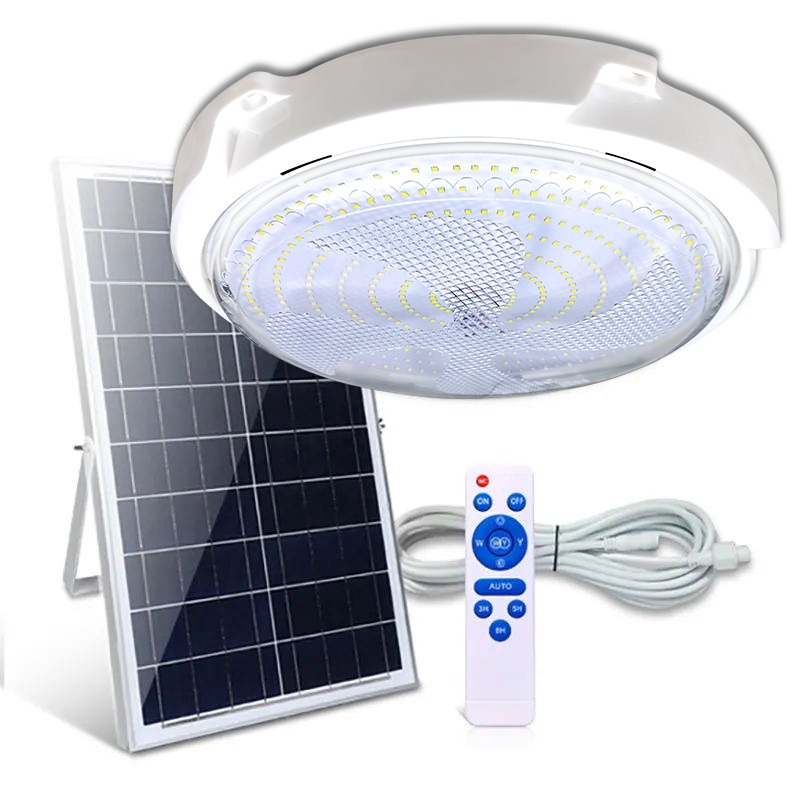 LAMPARA SOLAR 200W PARA HABITACIONES COLOR BLANCO Y AMBAR |NAY-118|
