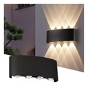 LAMPARA LED  DE PARED 8 LUCES AMBAR 8W |8W-WW|