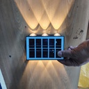 LUZ SOLAR DE PARED 6 LEDs  |11692|