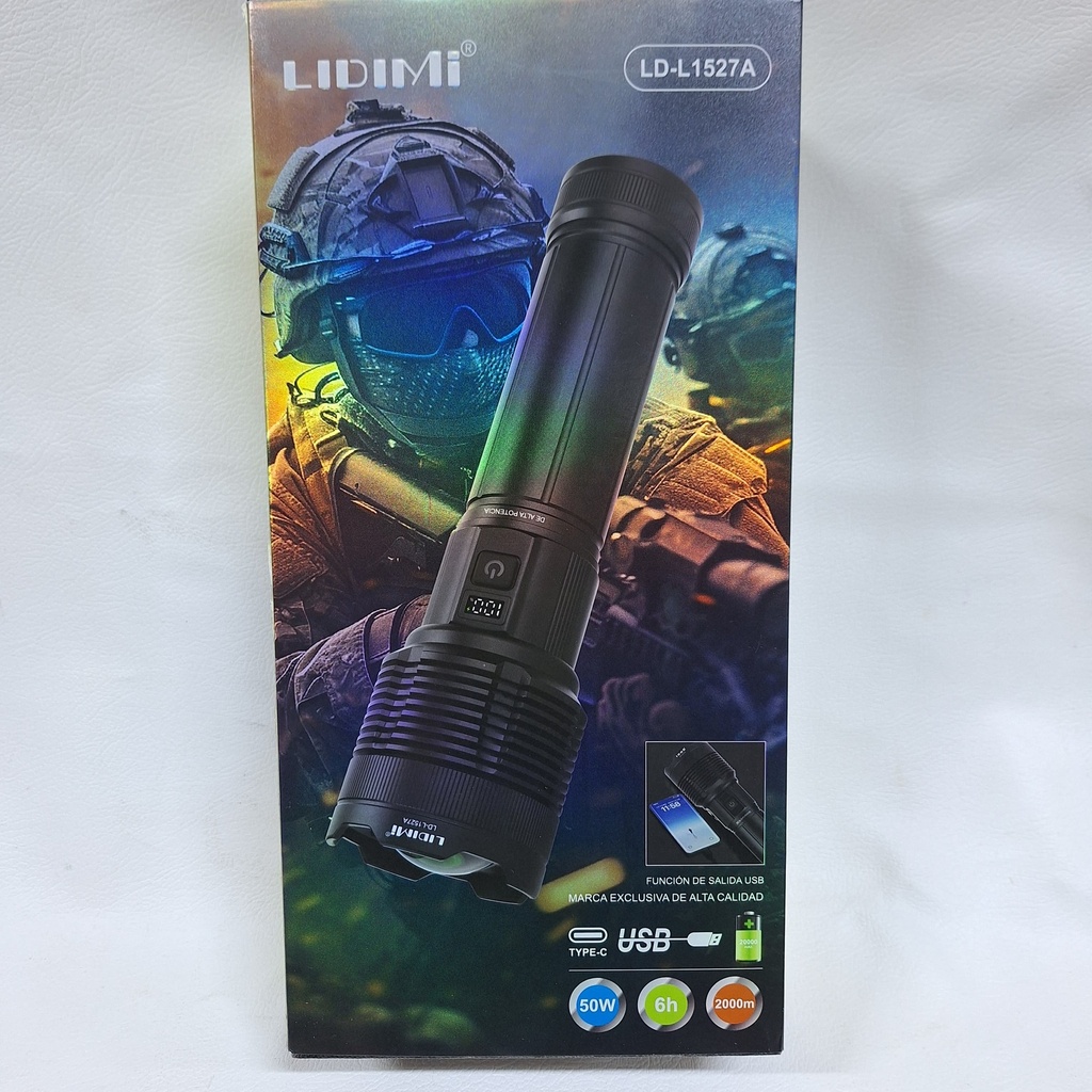LINTERNA LIDIMI 50W  |L1527A|  