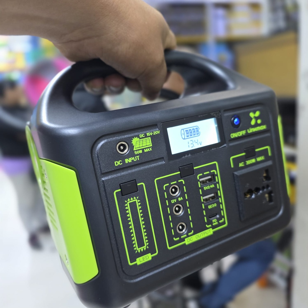 ESTACION DE ENERGIA PORTATIL 300W |EG009li|