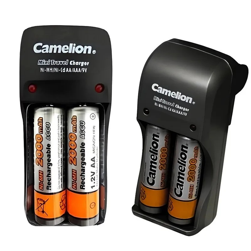 CARGADOR CAMELION BC-1001A C/P 2AA 2000mAh |C10012AA|