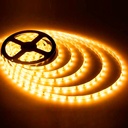TIRA DE LUCES AMBAR SOLAR 20M |SD12188|