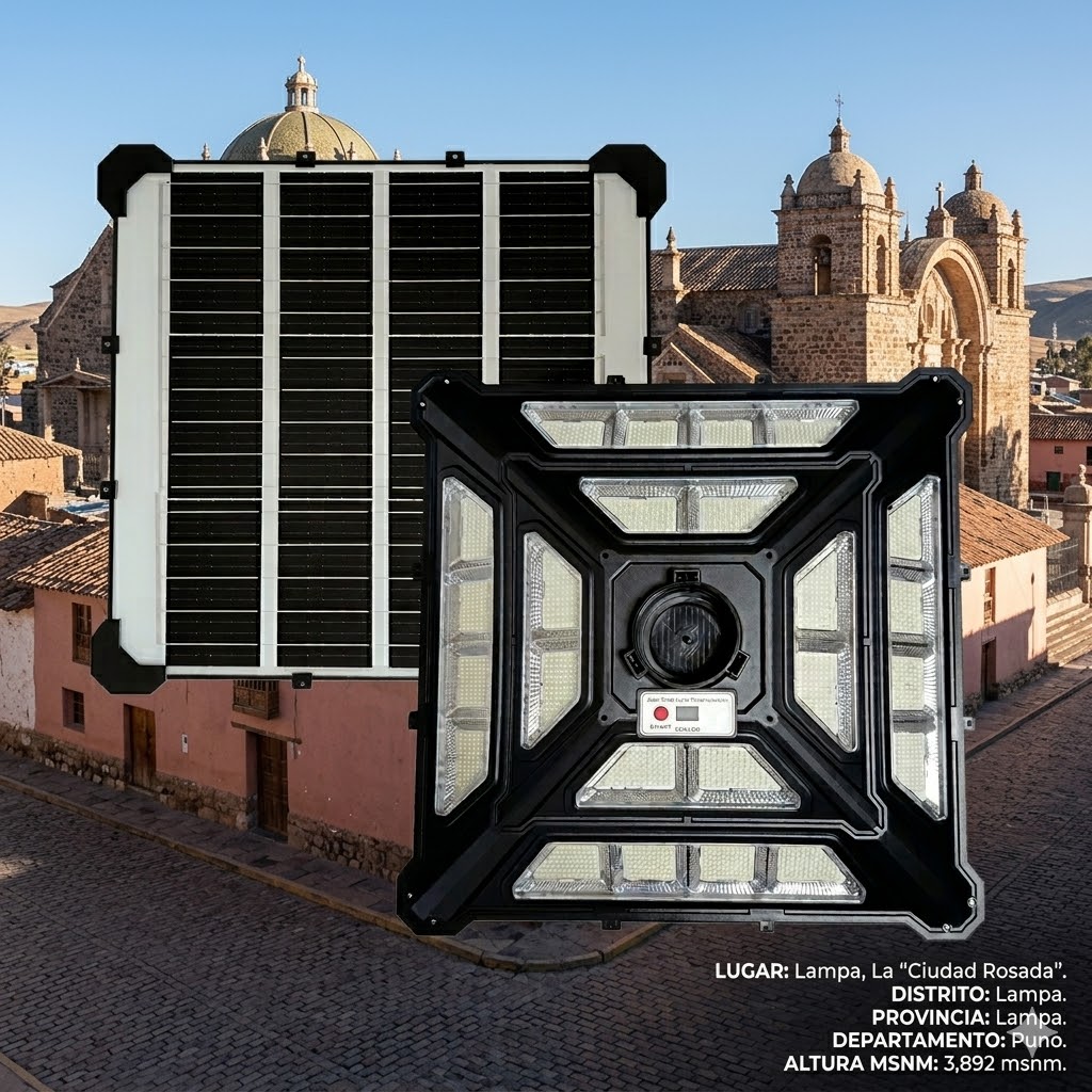 FAROLA UFO SOLAR |TR-212D-1000W|