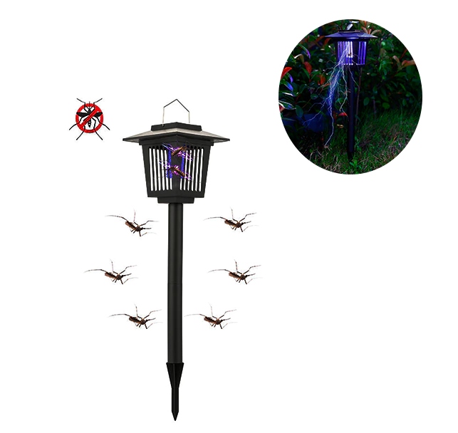 LAMPARA SOLAR MATA MOSQUITO CON ESTACA |TY014|