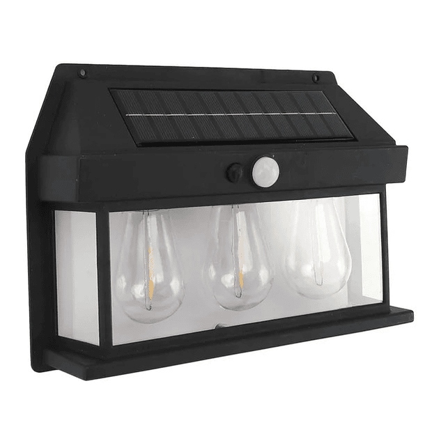 LAMPARA SOLAR CON 3 FOCOS  |TY028|