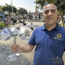 AHUYENTADOR DE AVES  EOLICO CON BASE PLANA |10346|