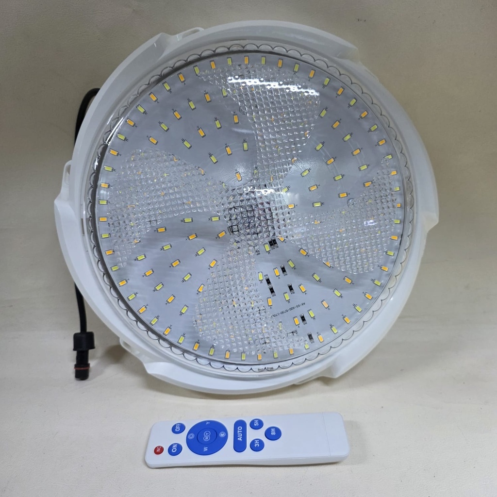 LUZ SOLAR DE INTERIOR REDONDA 160W LUZ BLANCA Y AMBAR |TY022|