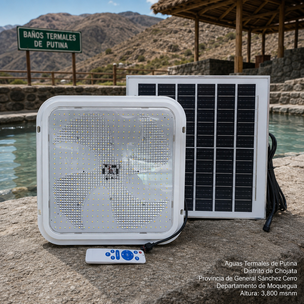 LUZ SOLAR DE INTERIOR 200W  LUZ BLANCA Y AMBAR |TY025|