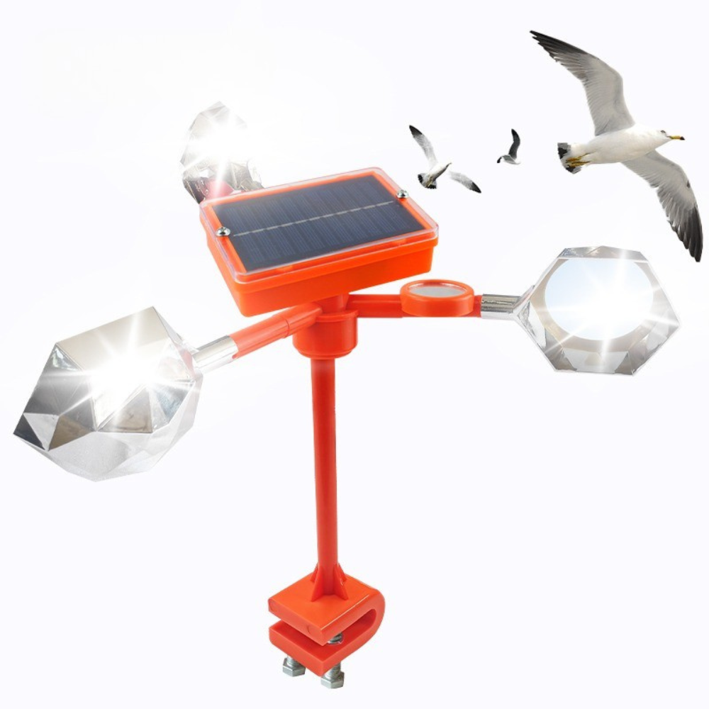 AHUYENTADOR DE AVES GIRATORIO CON VIENTO |MYPT-02|  