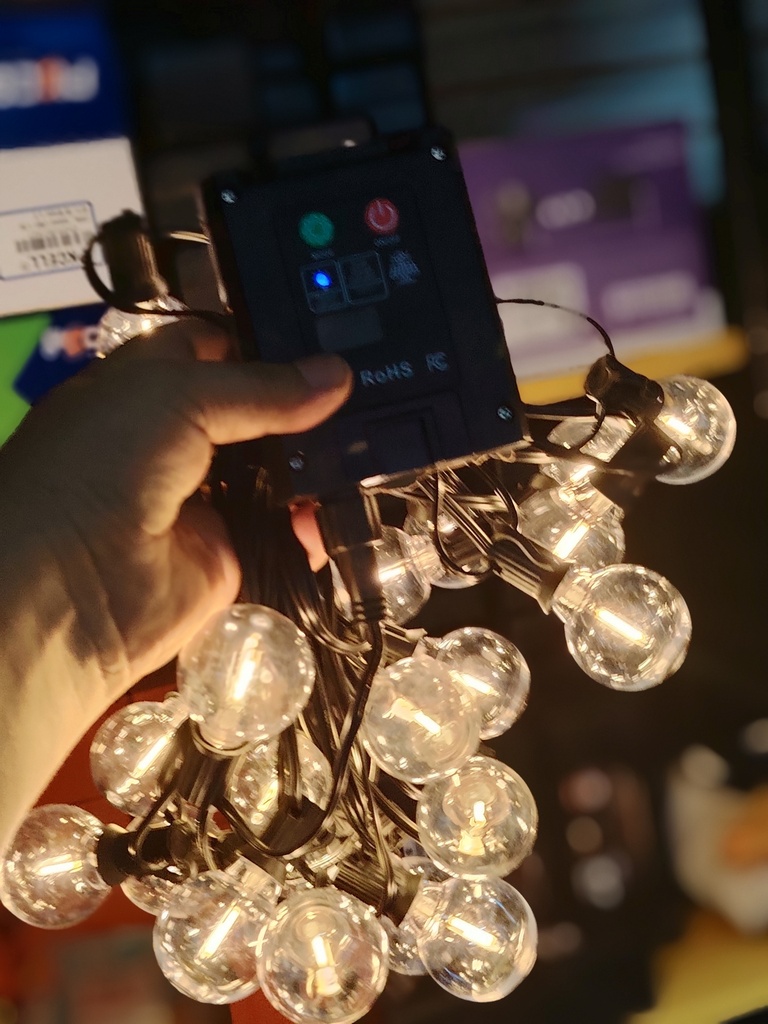 GUIRNALDA  SOLAR DE 25 LUCES x7.5m |AJ440489|