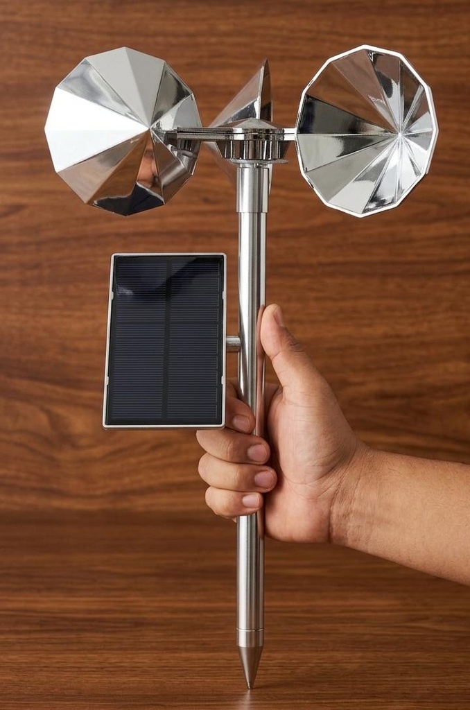 AHUYENTADOR DE AVES EOLICO Y SOLAR |13046| 