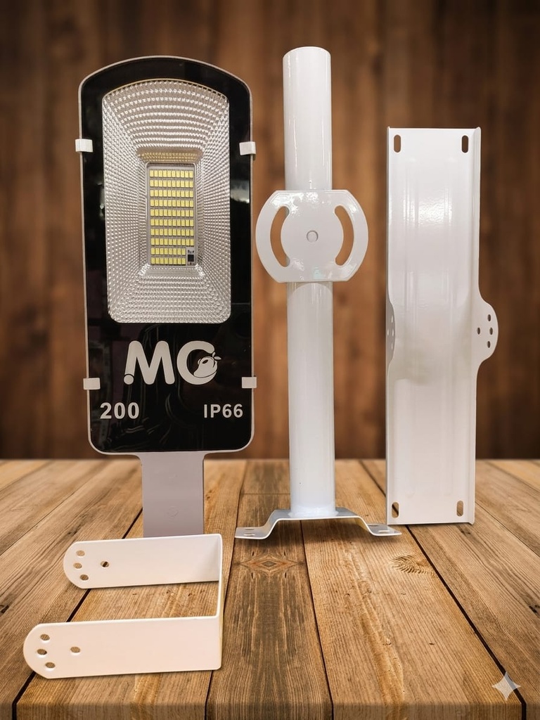 LUZ PASTORAL SOLAR 200W DE PATIO Y CALLES |440527|