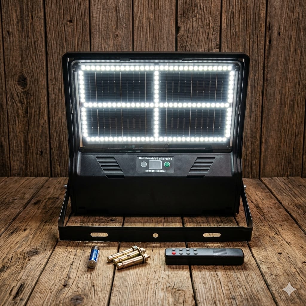 REFLECTOR SOLAR CON PANEL BIFACIAL |AJ440457|